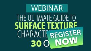 The ultimate guide to Surface Texture Characterization - WebinarAd