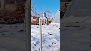 Condition of taps in winter 😱 #shortsfeed #v#viralvideo