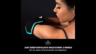 The BEST! Dermasuri Deep Exfoliating Glove Body Scrub