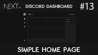 Discord Dashboard with Next.js & Express #13