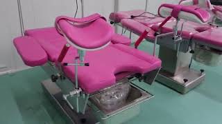 Gynecological examination bed