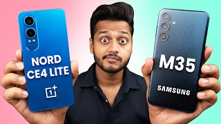 Samsung Galaxy M35 VS OnePlus NORD CE 4 Lite | Best Smartphone Under ₹20000 in Amazon Sale