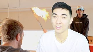 THIS WAS A HORRIBLE IDEA!! (FIRE) | REACTION