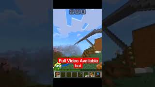 Minecraft Game on Tall Bridge || Gaming Short || #game #minecraft  #shortsfeed