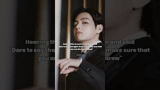 DO YOU DARE...?? || THV ONESHOT FF ||#kim_sahuva