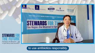 Stewards for the Future to fight antimicrobial resistance: Dr Elbegjargal