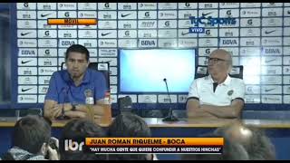 RIQUELME PONE EN SU LUGAR AL PERIODISMO POR INVENTAR COSAS