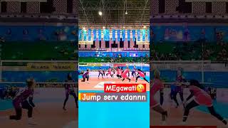 Megawati proliga jump serv #viral