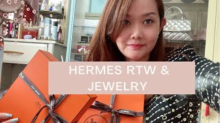 Hermes RTW & Farandole Necklace Unboxings 2021 配貨豬鼻項鍊 why I love shopping at Hermes luxury unboxings