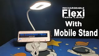 Rechargeable - Flexi Table Lamp With Mobile Stand