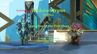 Anduin Wrynn (Normal), Aggnilia - Arms Warrior / Sepulcher of the First Ones