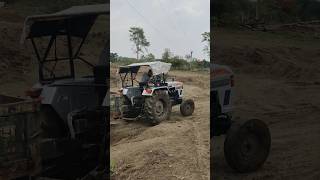 Eicher 548 in mud #tractor #jcb