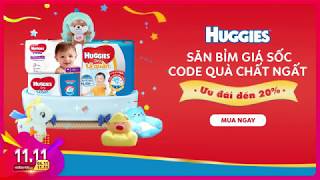 SALE TOÀN DIỆN TỪ THƯƠNG HIỆU HUGGIES💥