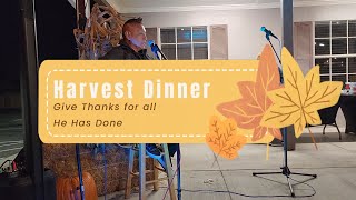 Harvest Dinner 2022