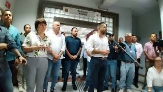 Reunión de bloque parlamentario de Risaralda con el Gobernador y el alcalde de Pereira