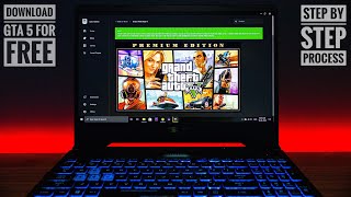 How to DOWNLOAD GTA 5 FREE From EPIC GAMES , Step By Step GTA 5 Free Download Process