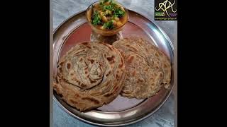 👌All time  favorite tasty(wheat) parotta 😍😋home made receipe #shorts#parotta