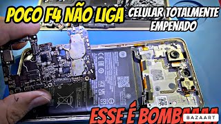 Xiaomi Poco F4 não dá imagem | Reparo de placa completo | celular totalmente mexido | Oque fazer ?