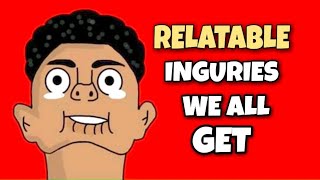 Relatable injuries we all get part 1 and 2 tik tok animation