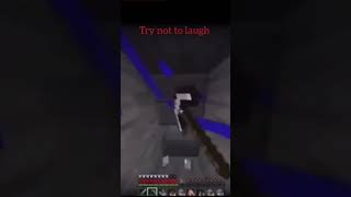 Try not to laugh #gaming #minecraft #ytshorts #shortvideo