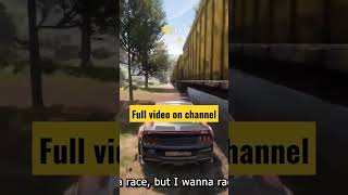 When you try to race train in forza horizon 5