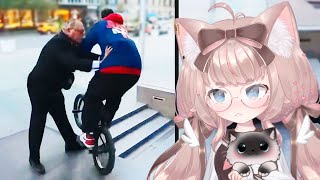 WHY WOULD YOU DO THAT | VTuber Fuwa Reacts to Daily Dose of Internet & UNUSUAL MEMES