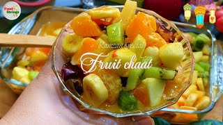 New Healthy Food Recipe | Special Furit Chaat Recipe | Ramdan Special/Quick and Easy Recipe