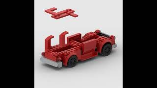 Ford "F-100" small particle building block model