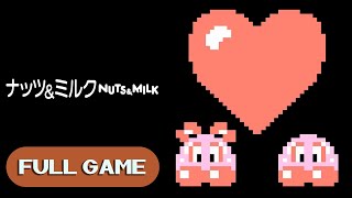 Nuts & Milk NES FULL GAME Longplay Gameplay Walkthrough Playthrough VGL