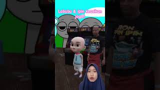 Labubu & Ipin keasikan joget! #upinipin #labubu #lucu #gta #gta5 #shorts