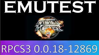 EMUTEST | RPCS3 0.0.18-12869 Vulkan| Twisted Metal 2