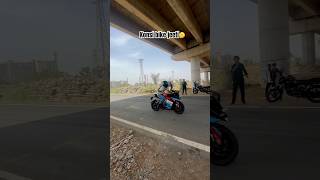 Apache or KTM me se kon jeeti🤔 #motovlog #viral #dragrace