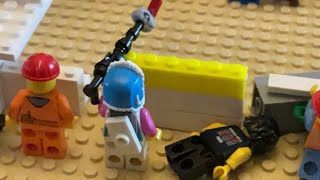 Lego battle stop motion