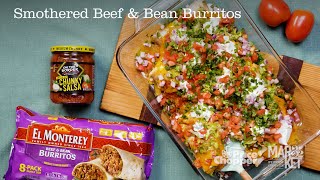 Smothered Beef & Bean Burritos PC