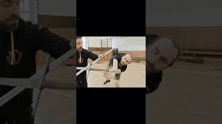 longsword disarm #shorts #talhoffer #disarm #historicalfencing