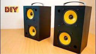 DIY: Dual Audio Twin Bluetooth Speakers