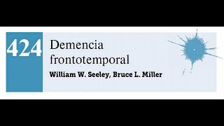 DEMENCIA FRONTOTEMPORAL.