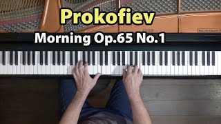 Prokofiev “Morning” Music for Children Op.65, No.1 - P. Barton, FEURICH grand piano