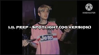 ☆Lil Peep☆ - Spotlight OG (Lyric Video) | Prod. Smokeasac, Lars Stalfors, & Yung Cortex