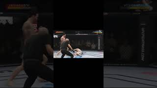 Max Holloway UFC 4 Brutal KO #shorts