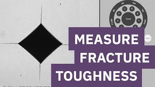 How to measure fracture toughness in hardness testing