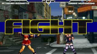 Request: Athena Asamiya VS Annie Murakami