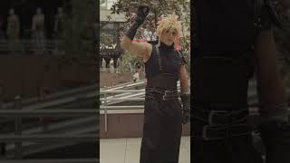 Cloud Strife is on another adventure! cosplay found at CosDay²³ #shorts