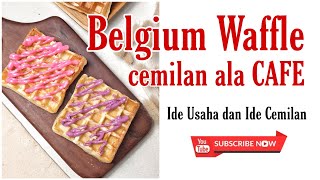 SeEnak itu rasanya, Yang di Mol dan Cafe2 mah Lewat. Belgium Waffle