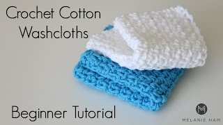 How To Crochet a Washcloth