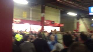 West Ham fans at Southampton