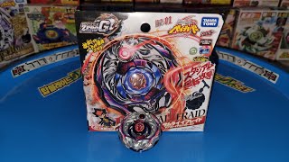 Samurai Ifraid Zero G Beyblade | UNBOXING and Battle Test!!