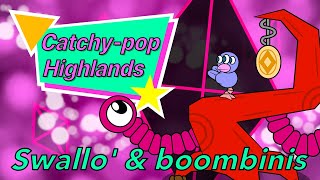 My Singing Monsters - Swallo' & boombinis  - Catchy-Pop Highlands (Animated)