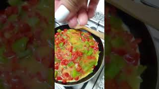 Pimiento  casero .cocina casera algo rápido