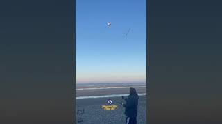 Teera Flight By Manchester Kite Flying Club. Patang Bazi UK Beach